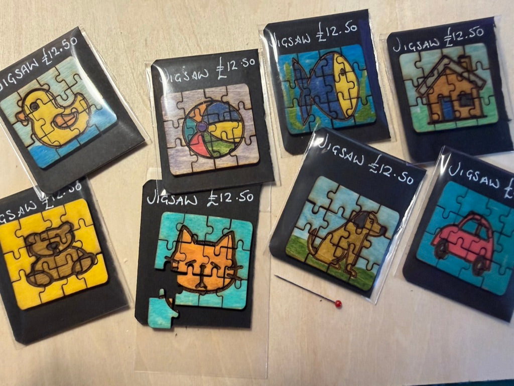 Dolls House Miniatures - jigsaw puzzle x1 (various)