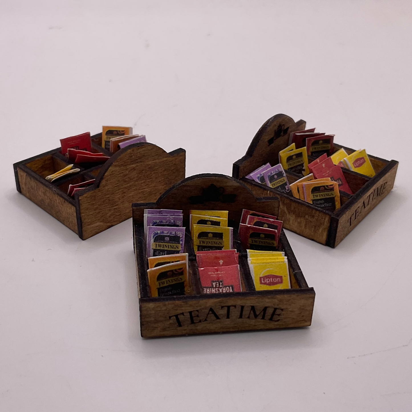 1/12th Tea Organiser Box x1