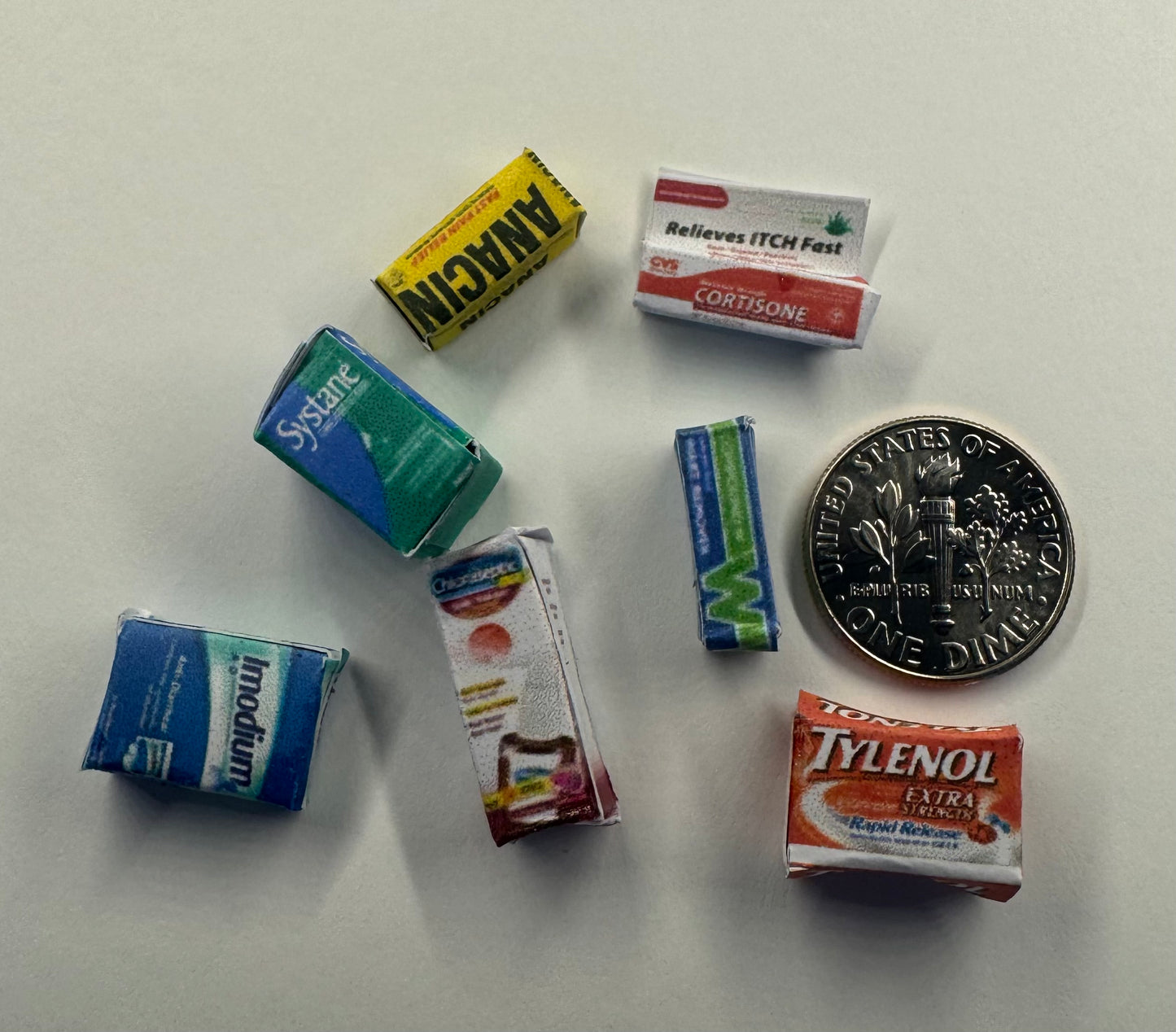 1/12th USA First Aid Items /Medicines (set A)