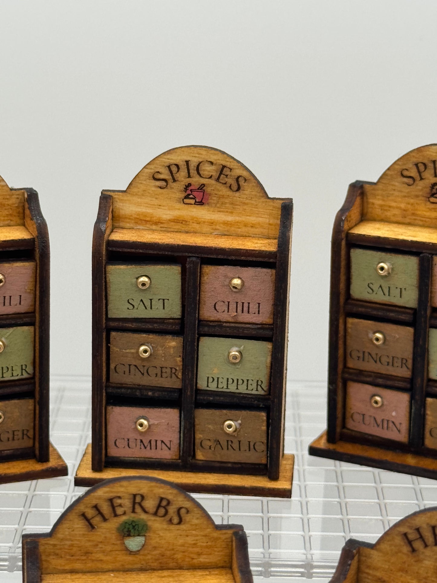 1/12th - Spice Drawers