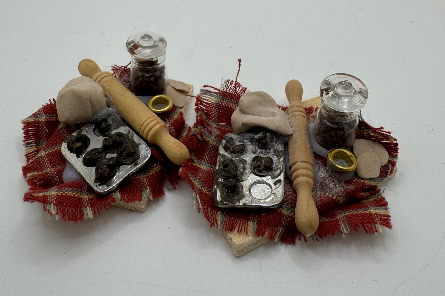 1/12th Making Chocolate Tarts set