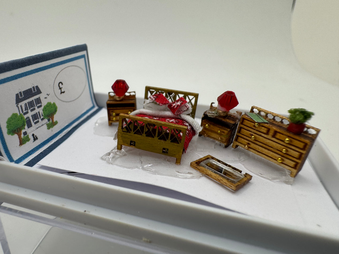 1/144th Modern Bedroom set