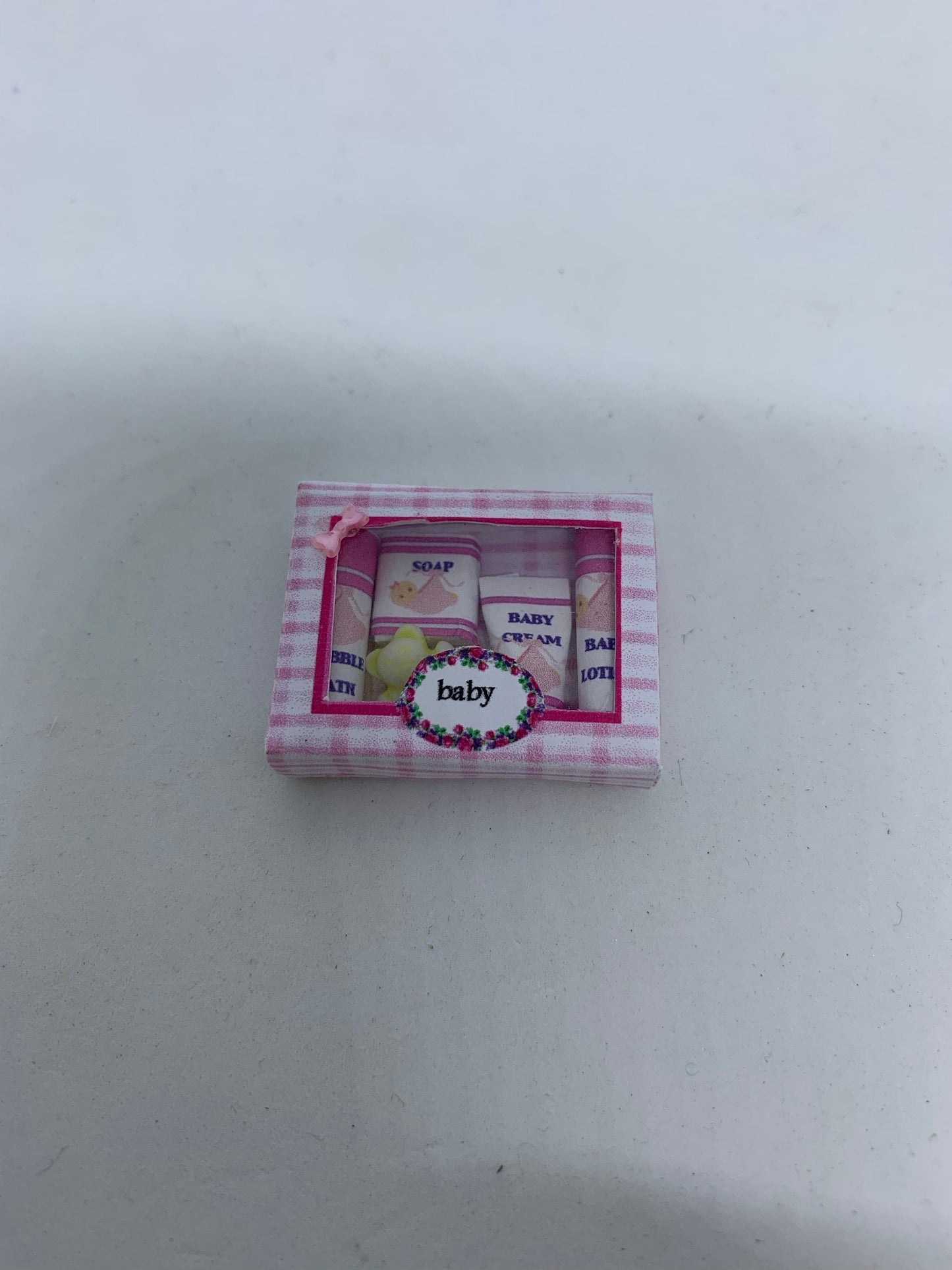 Dolls House Miniatures - Baby Box (boy and girl available)