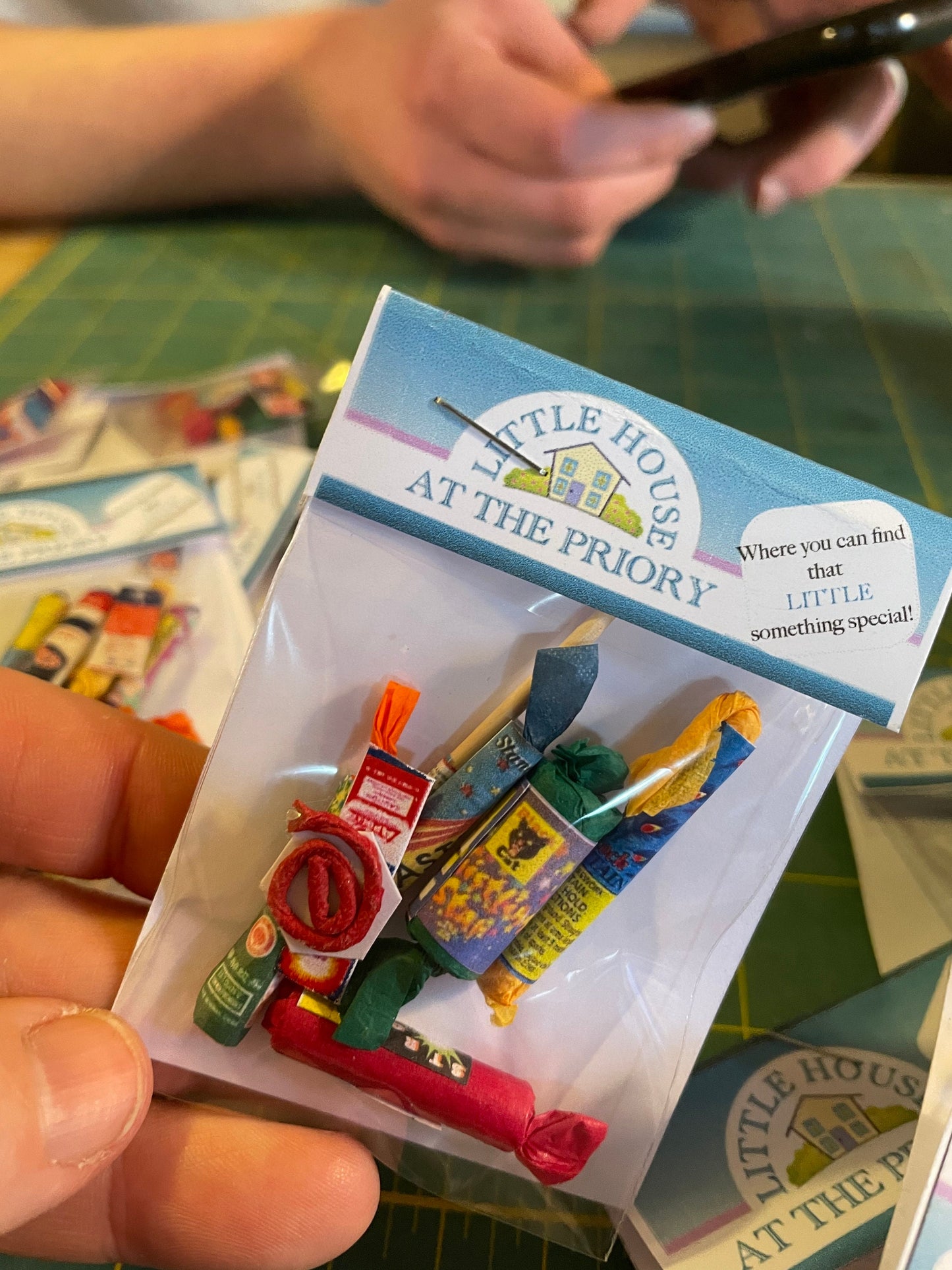 Dolls house Miniatures - Fireworks