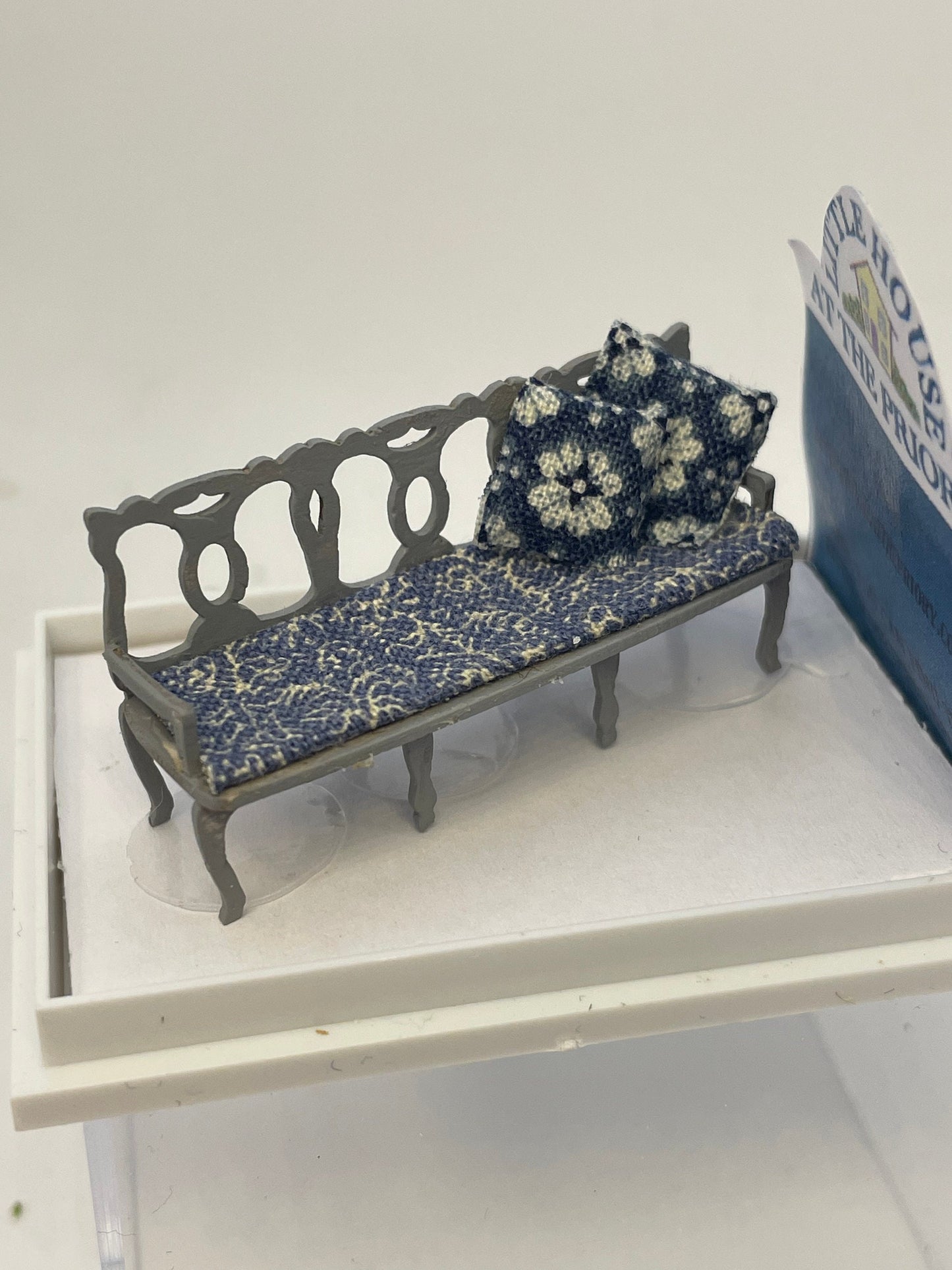 Dolls House - Handmade elegant Triple Seat/ Chair