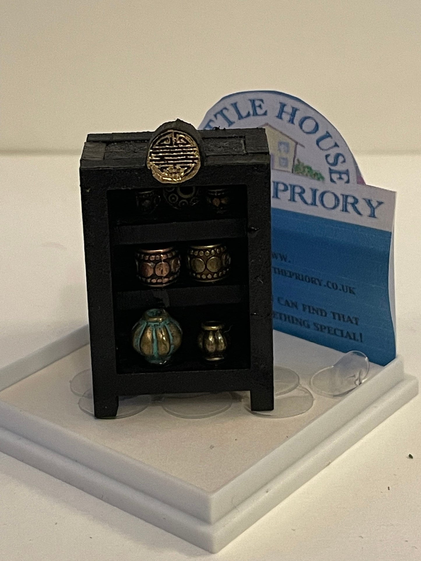 Dolls House 1/48th - Chinese Curio Cupboard