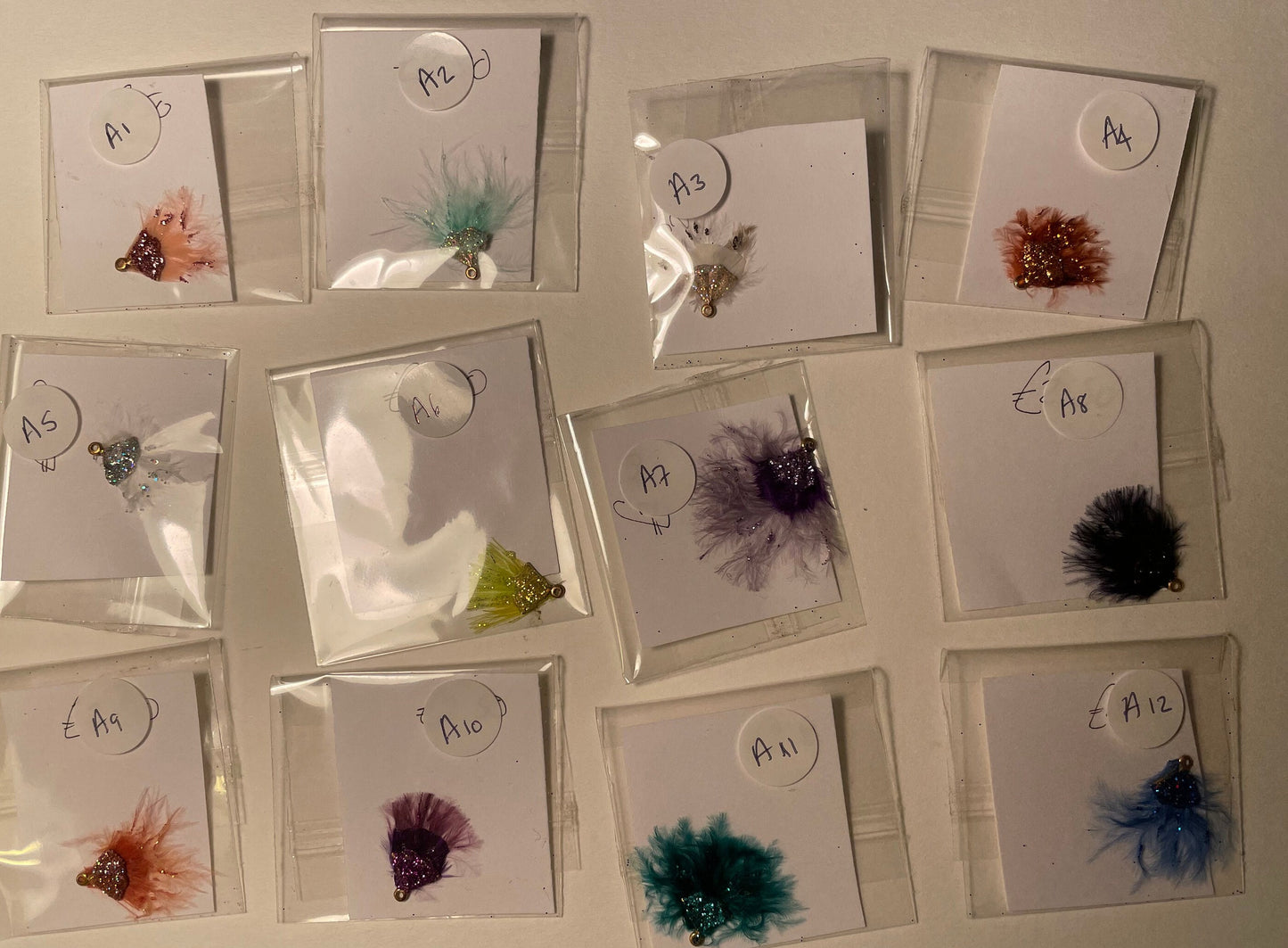 Dolls House Miniatures - Double 1/24th / 1:24th / Half Inch Scale Fan x 1