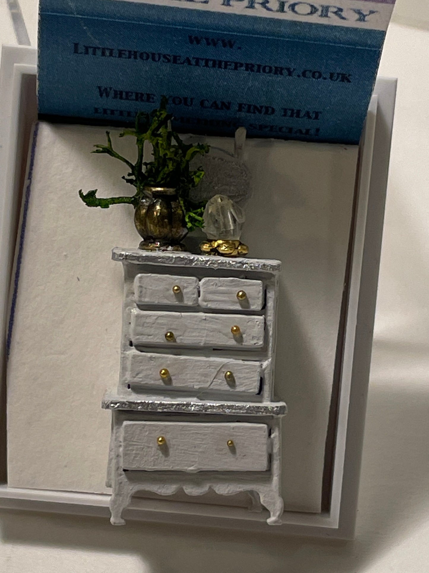 Dolls House 1/48th - Bedroom Tall Boy