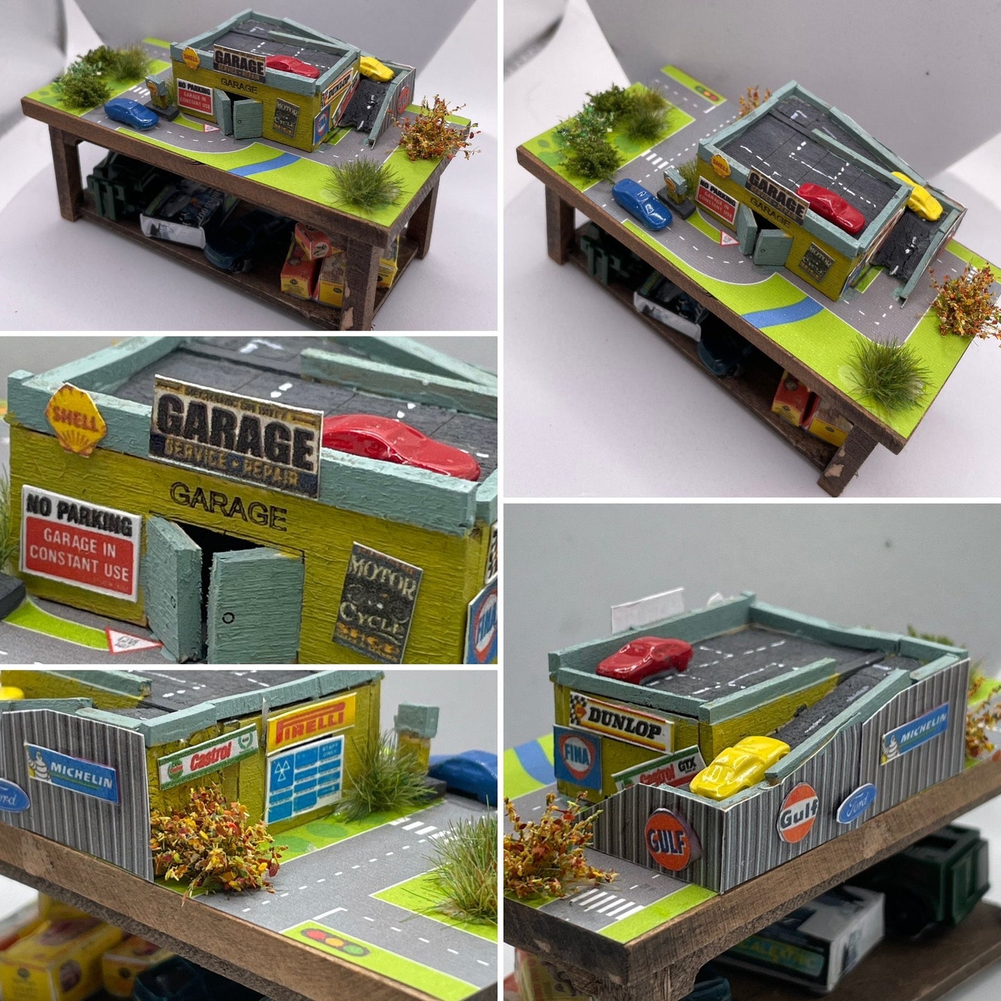 1/12th toy garage table (2 available)