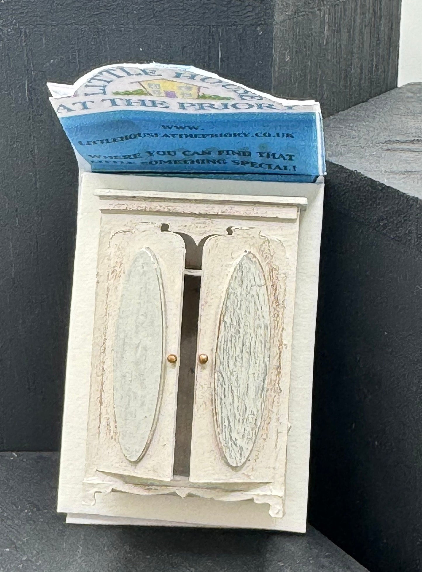 Dolls House 1/48th Mirrored Wardrobe