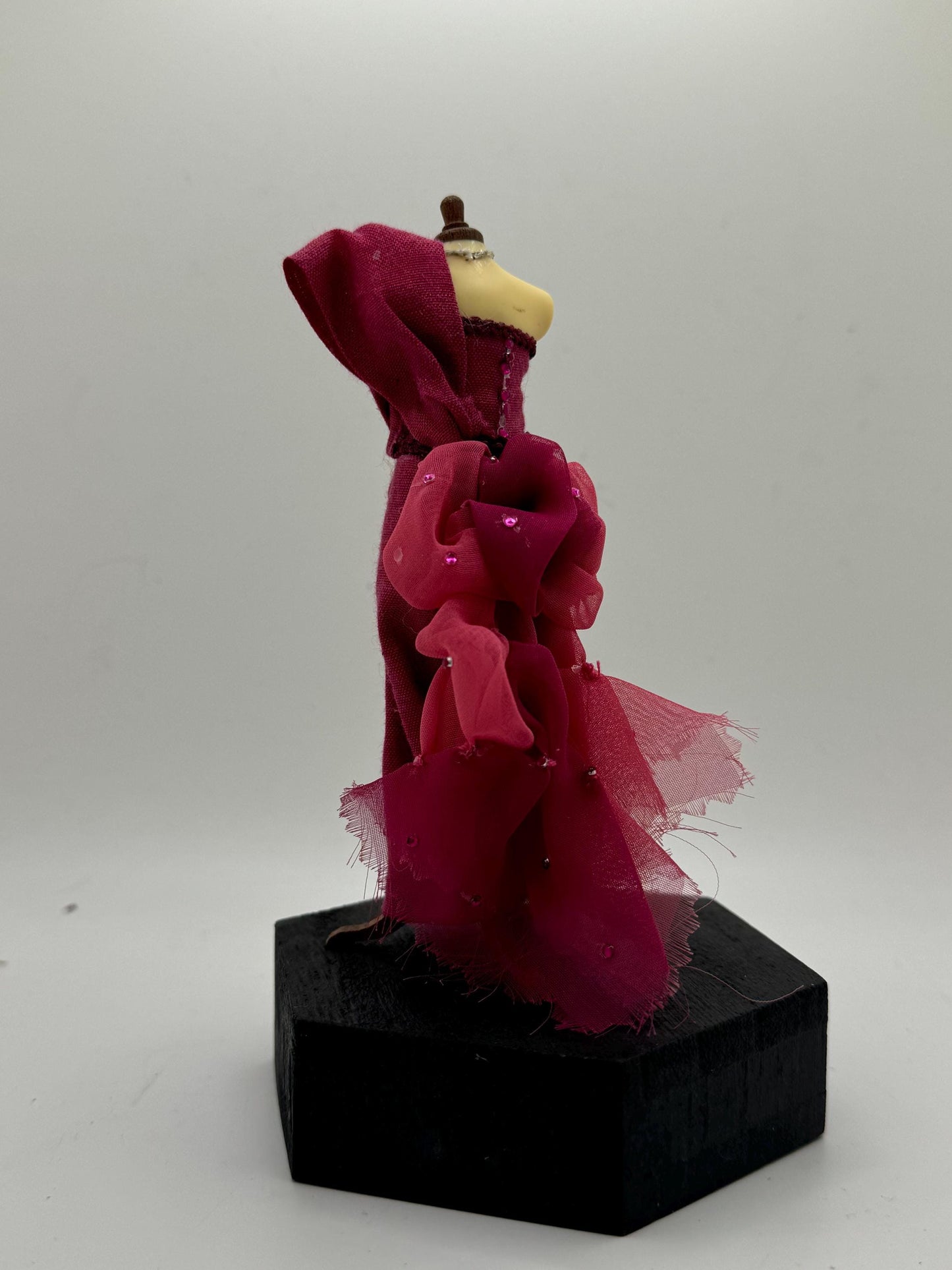 Dolls House Miniatures - 1/12th ball gown