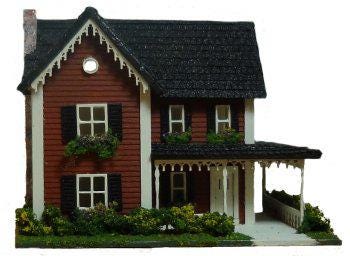 Hart’s Desire Miniatures - 1:144 1/144th micro scale house kit - Country Style Farmhouse
