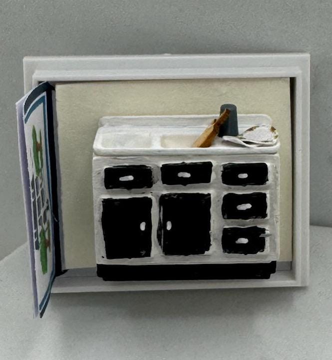 Dolls House 1/48th - kitchen Sink