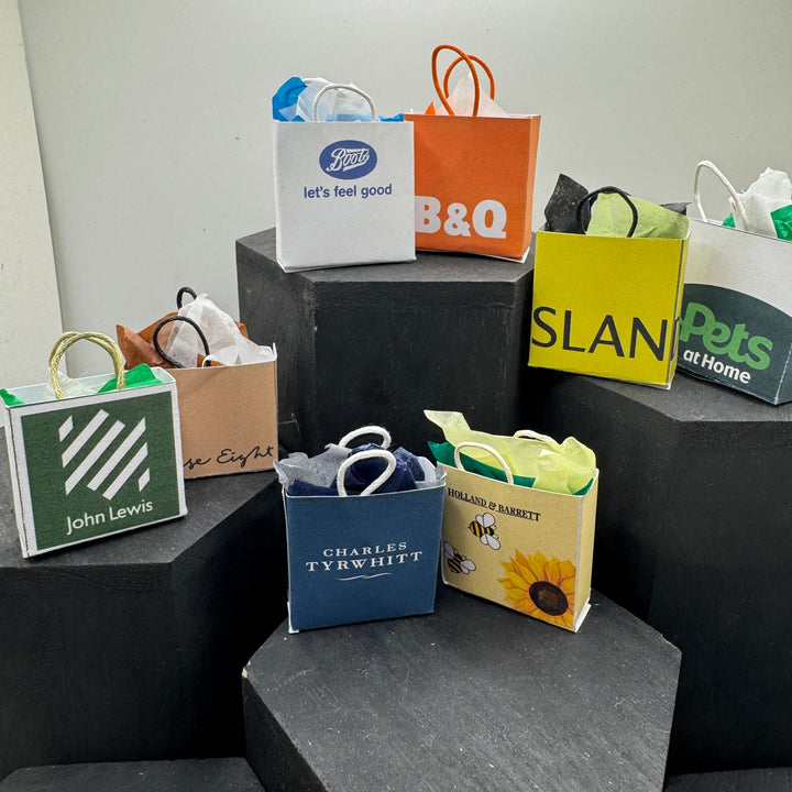 1/12th (1 Inch) Shopping Bags