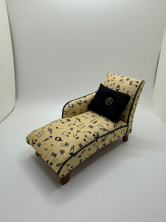1/12th Chaise - Musical Fabric