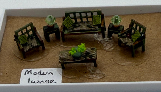 1/144th Modern Living Room set