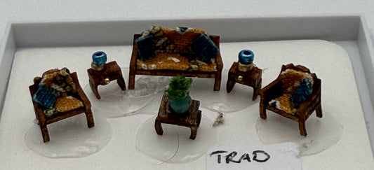 1/144th Traditional Living Room set