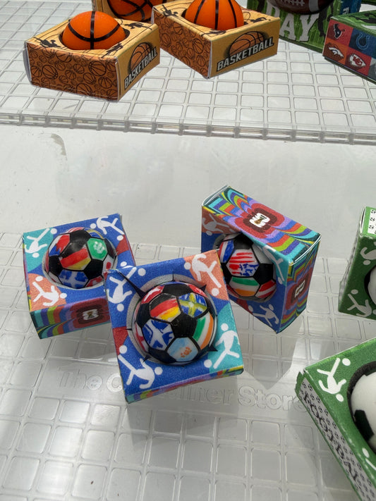 Dolls House Miniatures - Football in a Box x1 World Cup edition