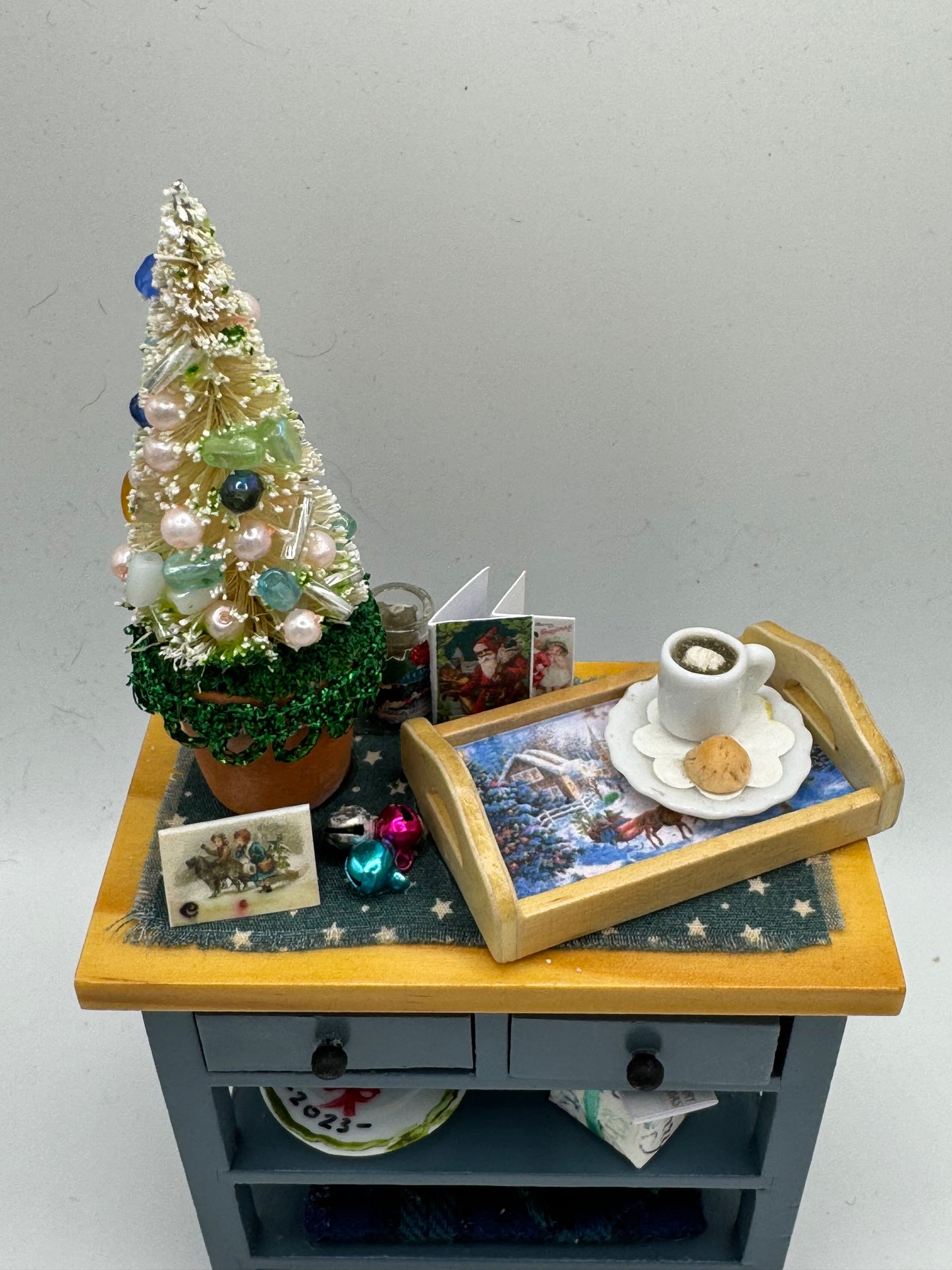 1/12th Christmas Side Table