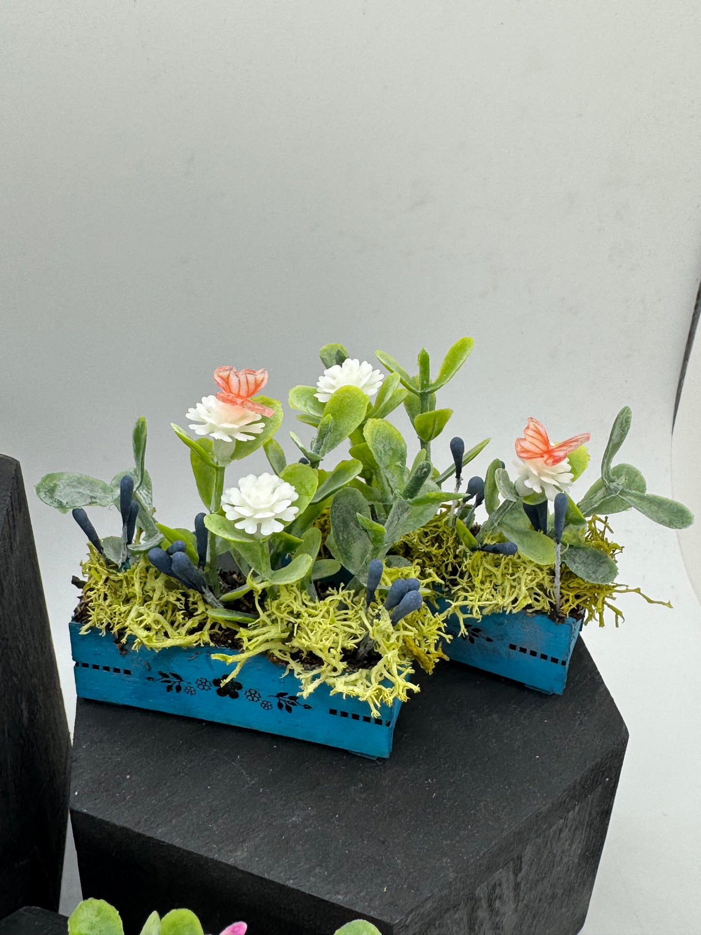 1/12th Trough / Window box with Butterfly (5 options)