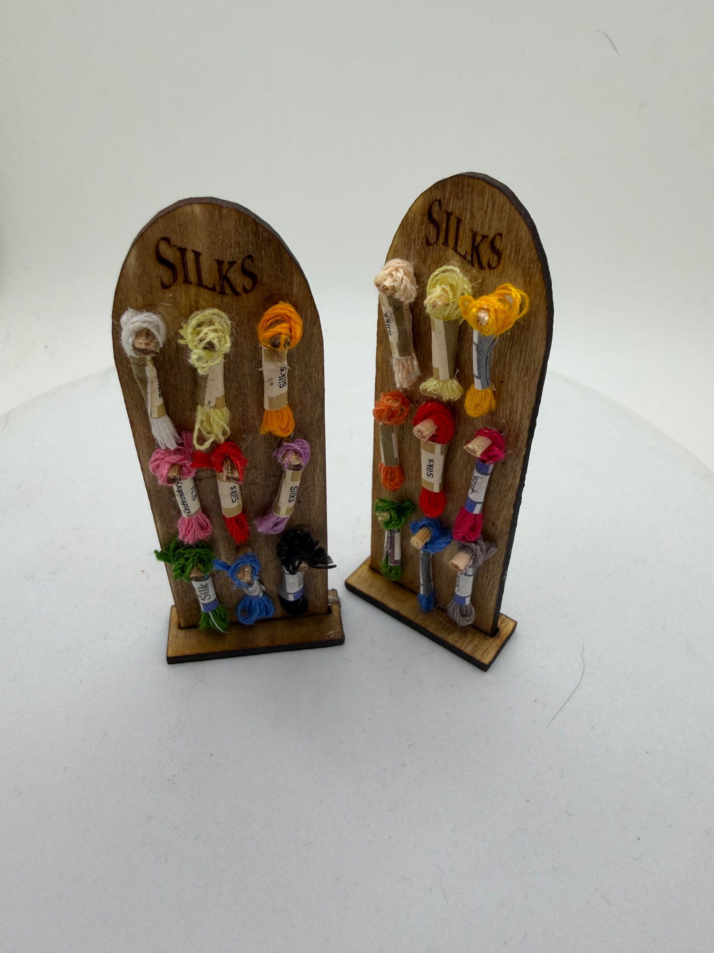 1/12th Wooden Silk Skein Holder