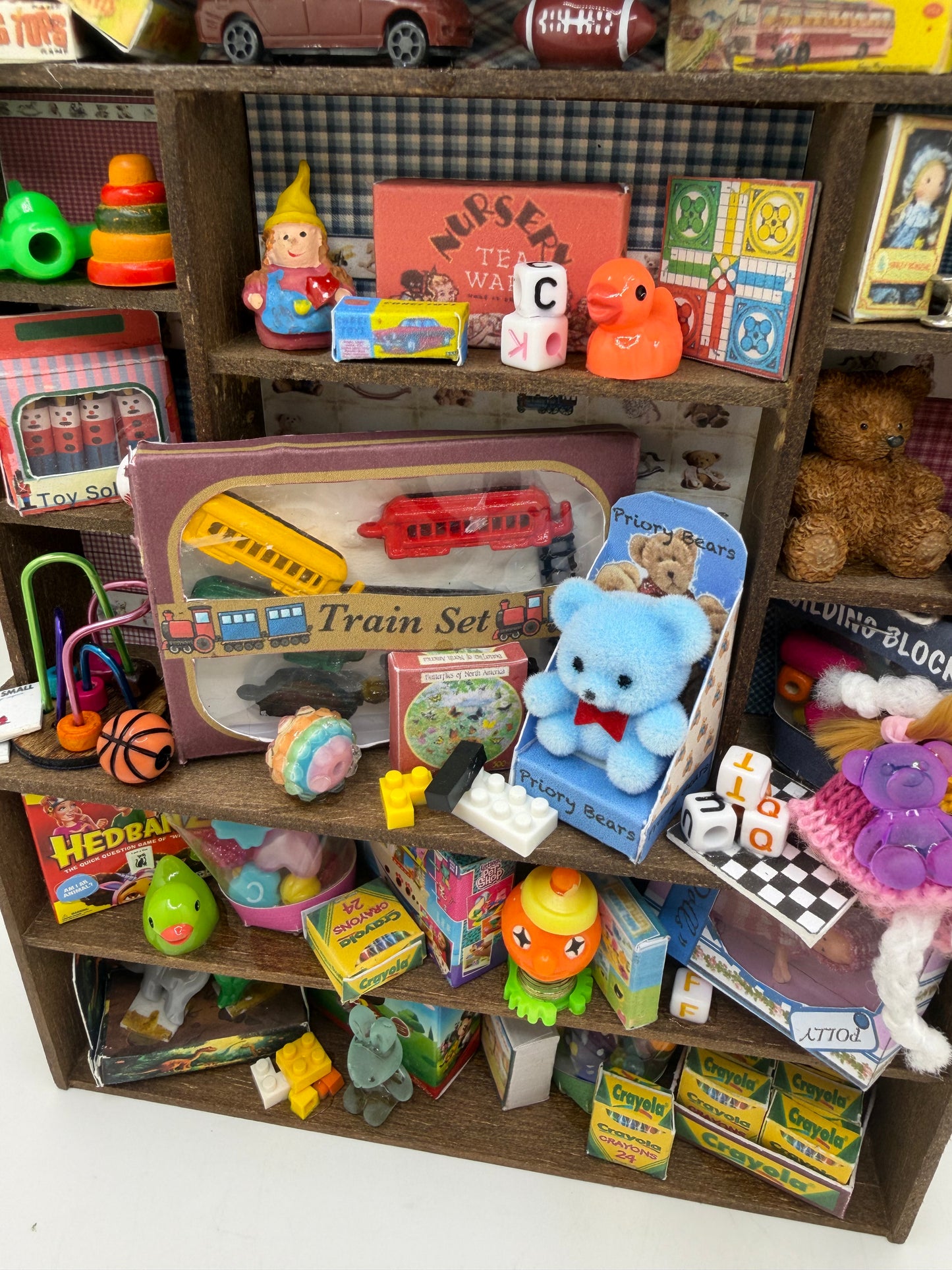 Dolls House Miniatures - 1/12th  - Toy Shop - Toy Room Dresser  / Hutch