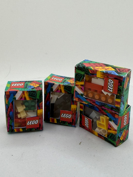 Dolls House Miniatures - Building Blocks / legos Box