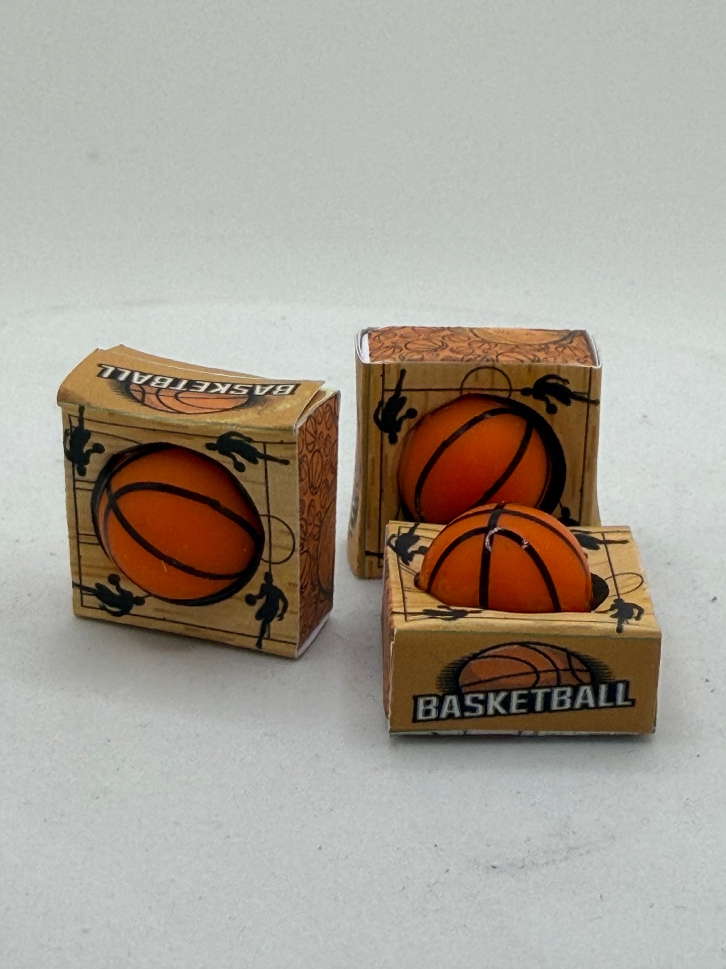Dolls House Miniatures - Basket Ball in a Box