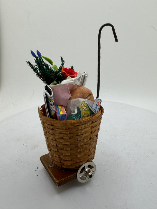 1/12th shopping trolley basket