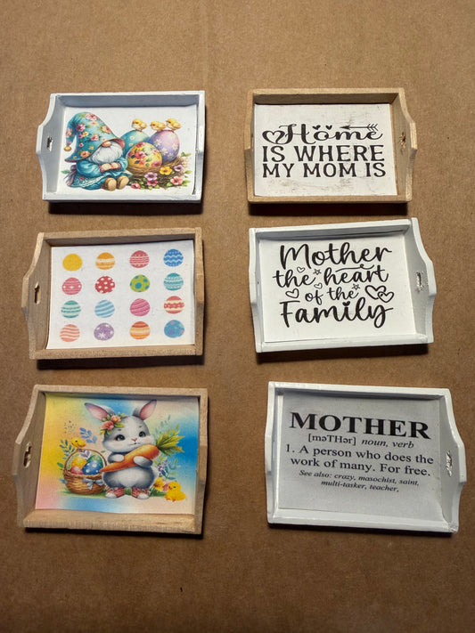 Dolls House Miniatures - Easter / Mothers Day /  x1