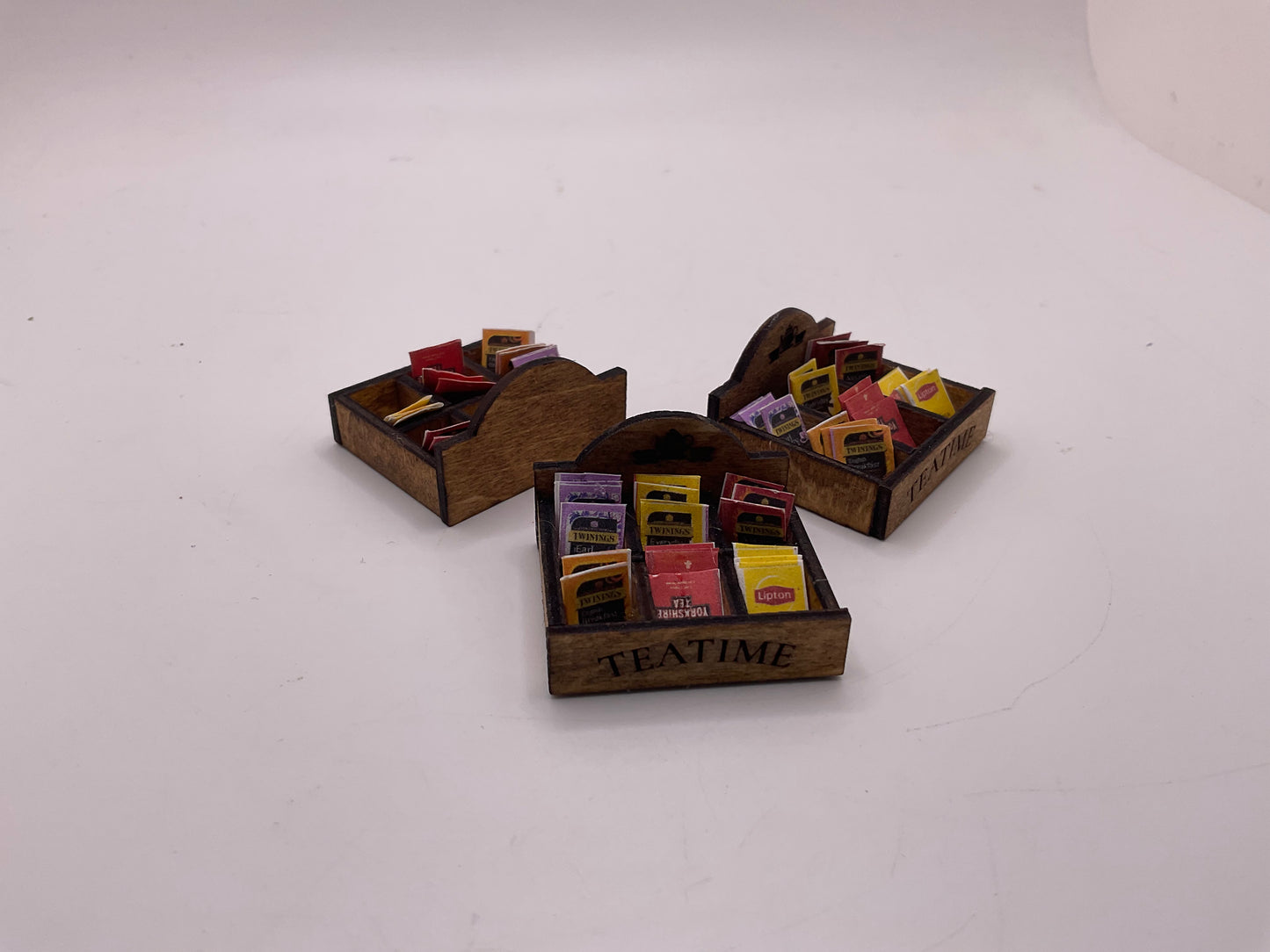 1/12th Tea Organiser Box x1