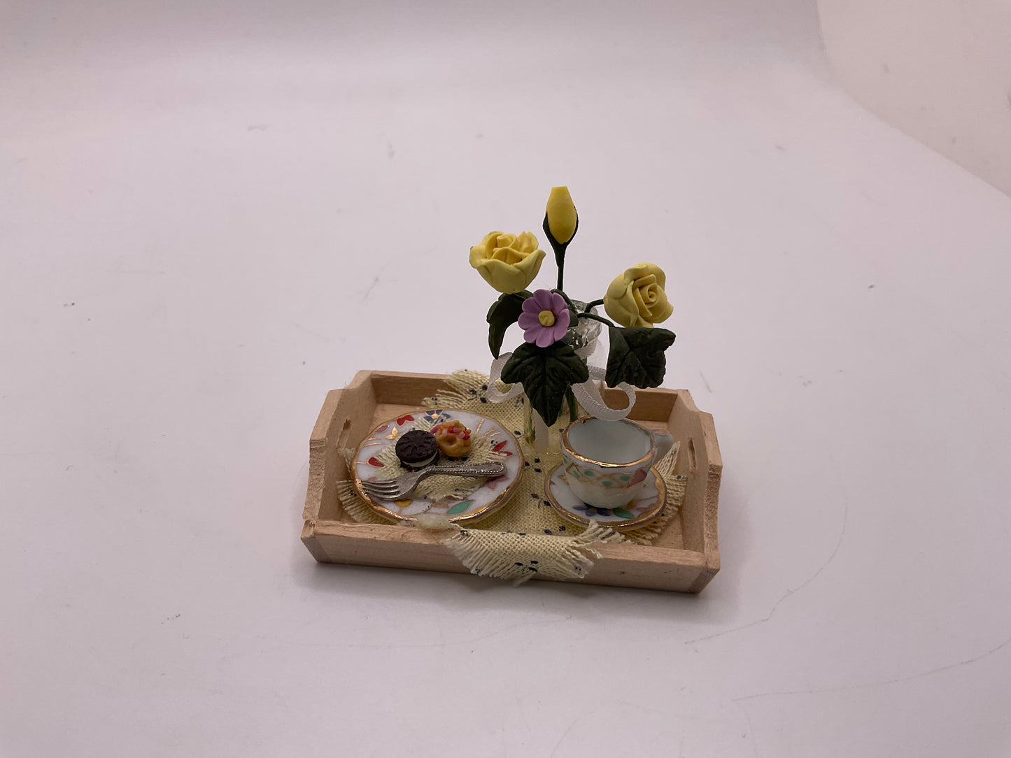 1/12th Tea Tray - Yellow