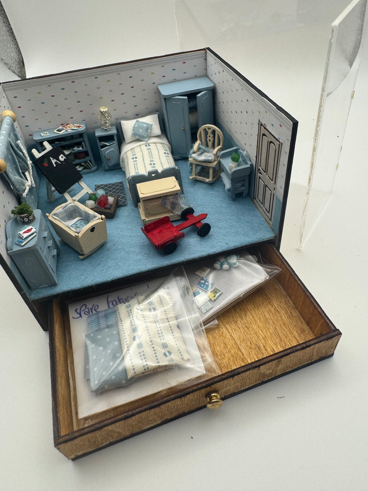 1/48th Room Box - Boys Nursery