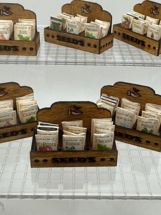 1/12th wooden Seed counter