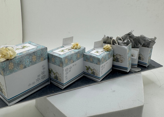 1/12th christmas gift boxes / bags