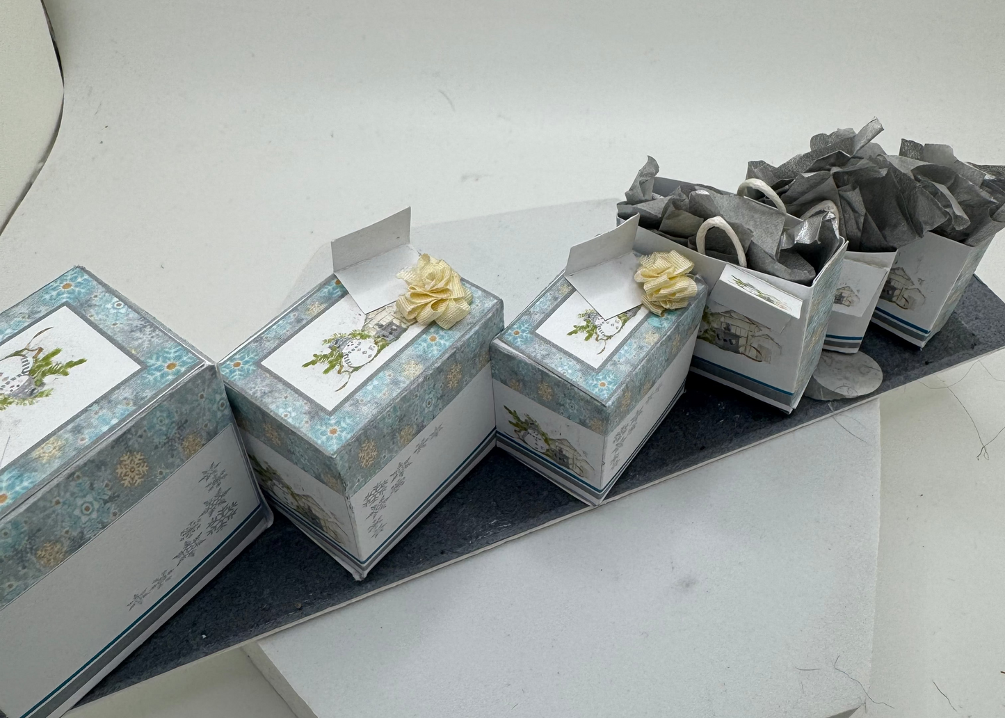 1/12th christmas gift boxes / bags