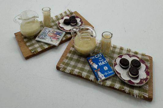 1/12th Milk and Cookies set