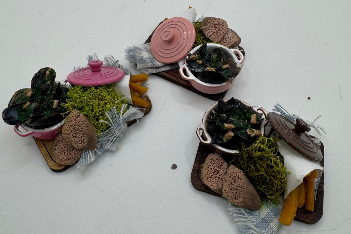 1/12th Moules & Frites Board