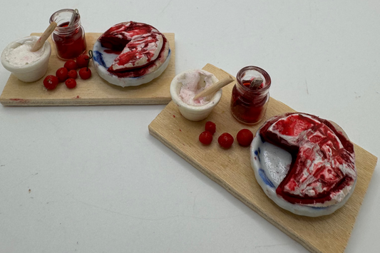 1/12th Cherry Pie Making Set