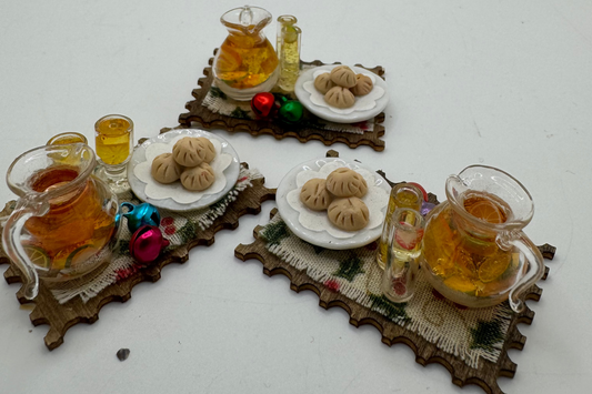 1/12th Mulled Wine and Mince Pies set