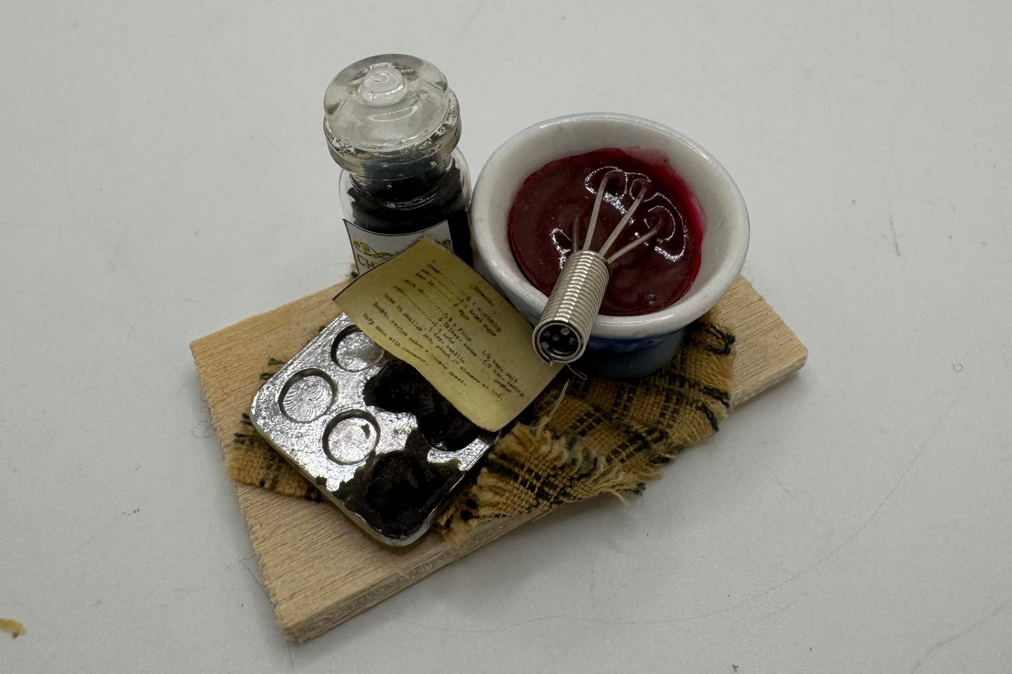 1/12th Making Chocolate Cakes set