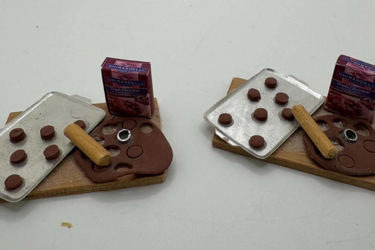 1/12th Making Chocolate Cookies Set