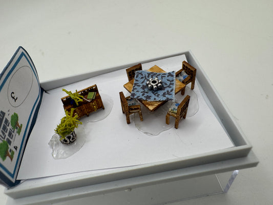 1/144th Modern Dining  Room set