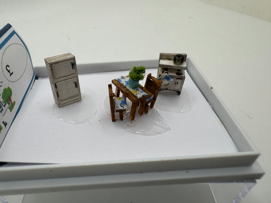 1/144th Traditional Kitchen set