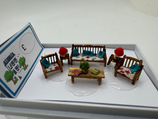 1/144th Country Living Room set