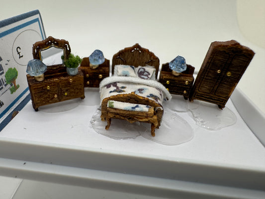 1/144th Victorian Bedroom set
