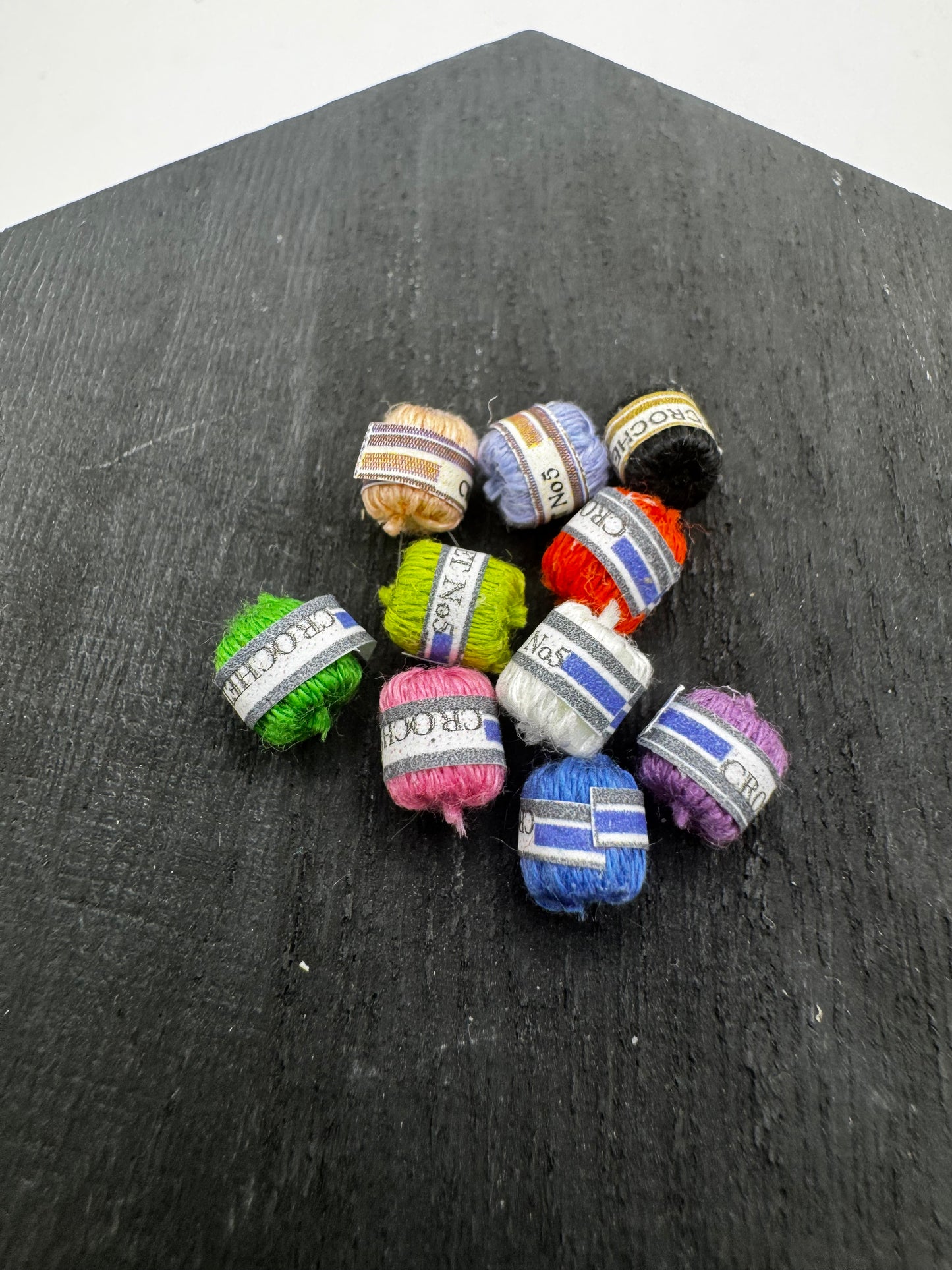 1/12th Crochet Cottons x10