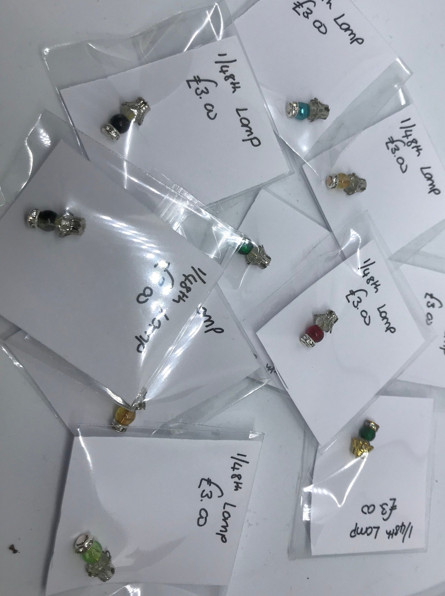 Dolls House 1/48th  Table Lamp (assorted)