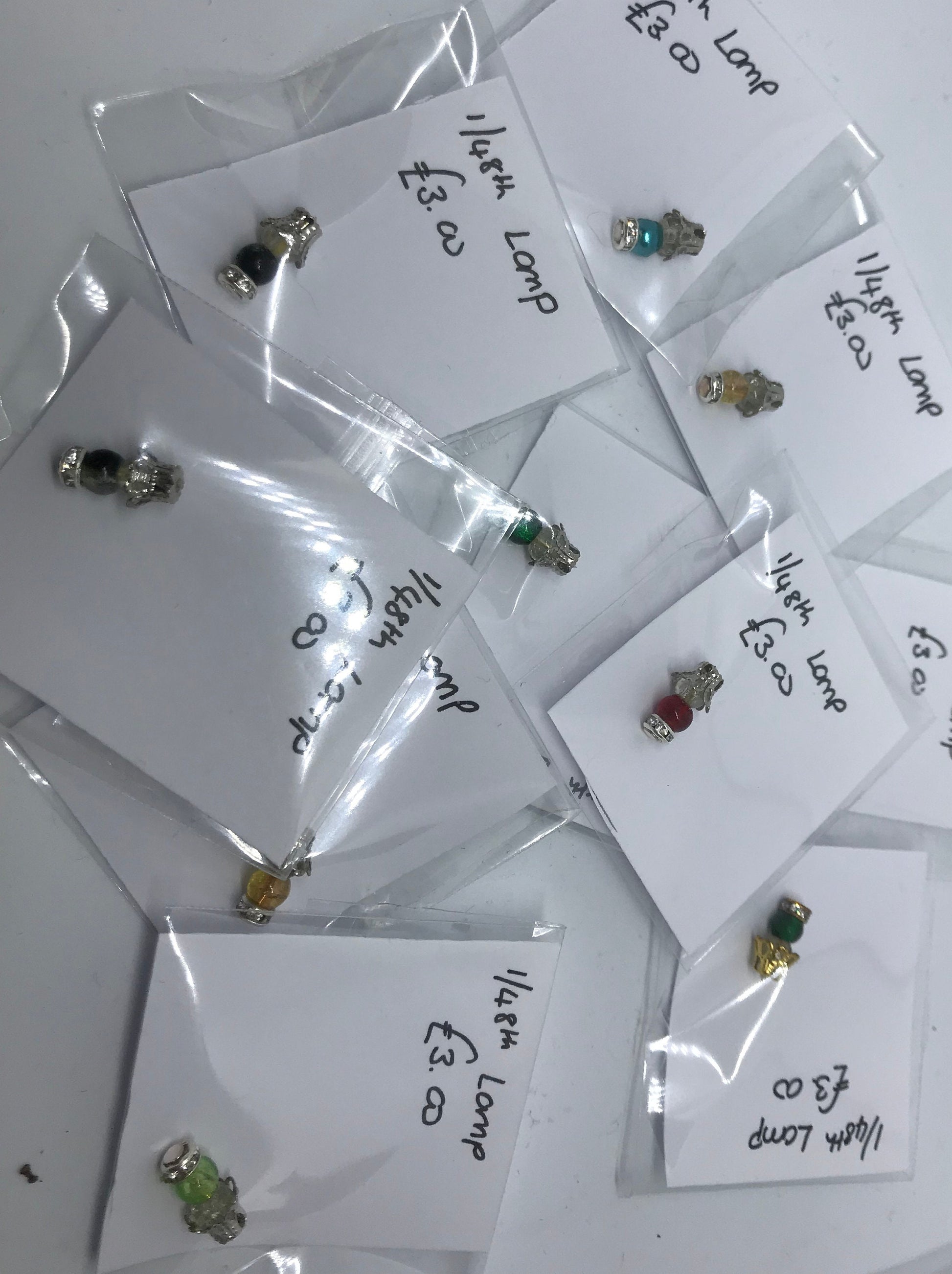 Dolls House 1/48th  Table Lamp (assorted)