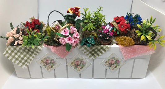 Dolls House Miniatures - Florists Bench